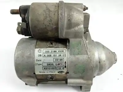 Peça sobressalente para automóvel em segunda mão motor de arranque por smart coupe * referências oem iam 0003188v006