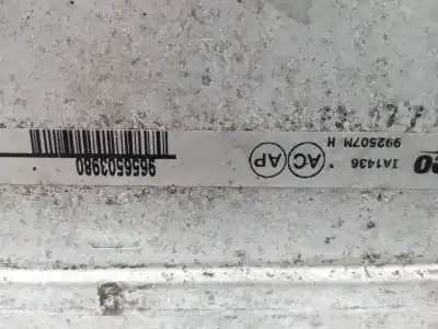 Автозапчастина б/у водяний радіатор для citroen c4 picasso i monospace (ud_) 1.6 hdi посилання на oem iam 9656503980  