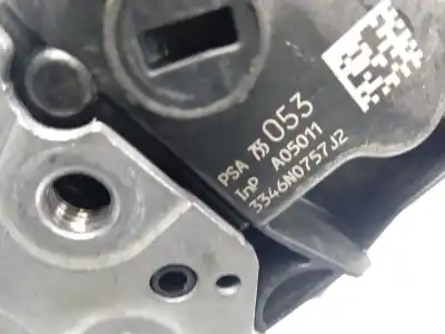 Автозапчасти б/у замок задней левой двери за citroen c-elysée exclusive ссылки oem iam 755053  3346n0757j2
