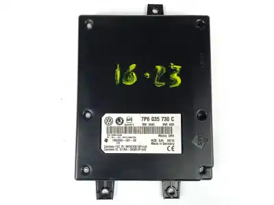 Автозапчастина б/у електронний модуль для seat leon (1p1) reference посилання на oem iam 7p6035730c