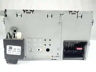 Автозапчастина б/у аудіо система / радіо cd для seat leon (1p1) reference посилання на oem iam 5p0035186  