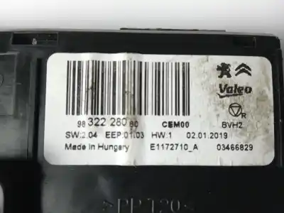 Peça sobressalente para automóvel em segunda mão módulo eletrônico por opel combo life * referências oem iam 9832228080  