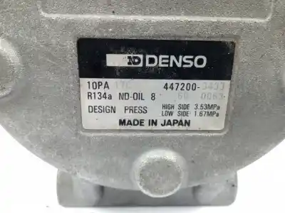 Second-hand car spare part air conditioning compressor for land rover discovery (salljg/lj) 2.5 turbodiesel oem iam references 4472003433  