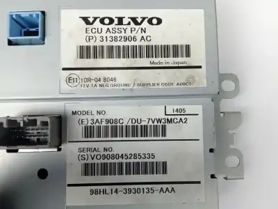 Second-hand car spare part multifunction display for volvo xc70 * oem iam references 31382906ac  