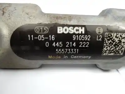 Pezzo di ricambio per auto di seconda mano rampa iniettori per opel corsa e (x15) 1.3 cdti (08 68) riferimenti oem iam 0445214222  55573331