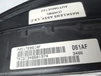 Peça sobressalente para automóvel em segunda mão quadrante por chrysler 300 c 3.0 crd cat referências oem iam p05172061af  