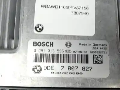 Second-hand car spare part ecu engine control for bmw serie 3 coupe (e92) e92 coupé 320d oem iam references 7807827  0281013536