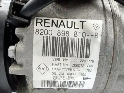 Piesă de schimb auto la mâna a doua compresor de aer condiționat pentru renault laguna iii * referințe oem iam 8200898810  