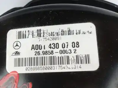 Pièce détachée automobile d'occasion servo frein pour mercedes-benz clase m (w163) 270 cdi (163.113) références oem iam a0014300708  