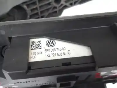 Second-hand car spare part accelerator pedal for seat leon (1p1) reference oem iam references 1k0721503m  