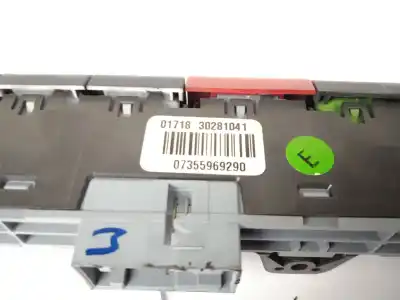 Second-hand car spare part switch for fiat panda (319) easy oem iam references 30281041  7355969290