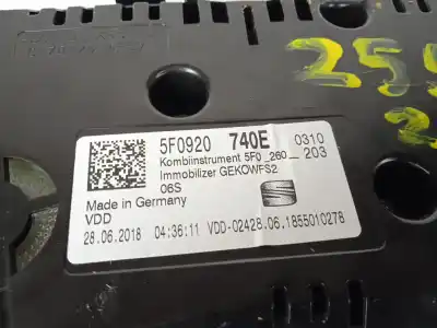 Peça sobressalente para automóvel em segunda mão quadrante por seat leon st (5f8) * referências oem iam 5f0920740e  