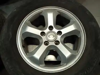 Second-hand car spare part rims set for ssangyong actyon 200 xdi oem iam references 4173031380  18 pulgadas