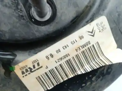 Second-hand car spare part brake servo for citroen c4 cactus feel oem iam references 9811514380  