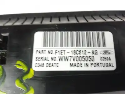 Peça sobressalente para automóvel em segunda mão comando de sofagem (chauffage / ar condicionado) por ford focus lim. trend referências oem iam f1et18c612ag  