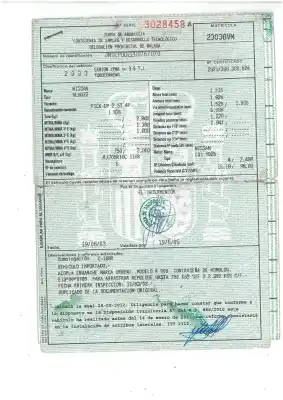 Second-hand car spare part complete engine for nissan pick-up (d22) td doble cabina navara oem iam references yd25  diesel