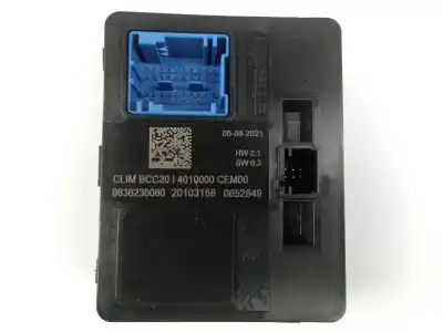 Peça sobressalente para automóvel em segunda mão módulo eletrônico por citroen c4 berlina shine referências oem iam 9836236080