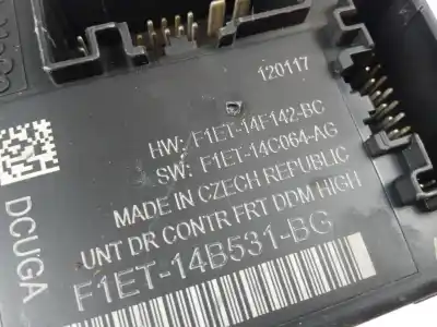 Peça sobressalente para automóvel em segunda mão módulo electrónico do fecho central por ford kuga (cbs) titanium referências oem iam f1et14b531bg  