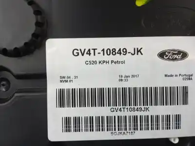 Peça sobressalente para automóvel em segunda mão quadrante por ford kuga (cbs) titanium referências oem iam gv4t10849jk  