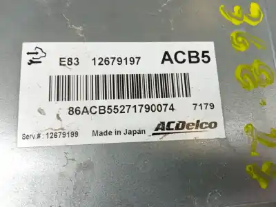 Автозапчасти б/у блок управления двигателем за opel corsa e opea3ex9i ссылки oem iam 12679197  86acb55271790074