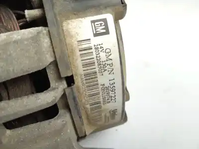 Second-hand car spare part alternator for opel astra j gtc * oem iam references 13597227  