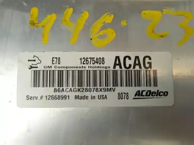 Автозапчасти б/у блок управления двигателем за opel astra j gtc * ссылки oem iam 12675408  