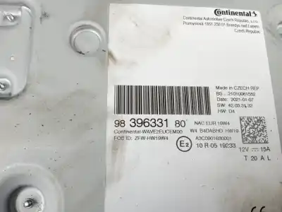 Gebrauchtes Autoersatzteil gps-navigationssystem zum peugeot 3008 van (0u_) hdi 150 (0urhem) oem-iam-referenzen 9839633180  
