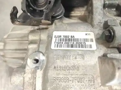 Peça sobressalente para automóvel em segunda mão caixa de velocidades por land rover evoque 2.0 td4 cat referências oem iam ej3r7002ba despiece 
