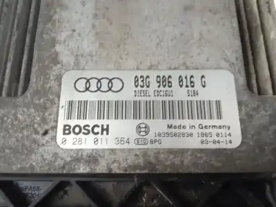 Second-hand car spare part ecu engine control for audi a3 (8p1) 2.0 tdi oem iam references 0281011364  03g906016g
