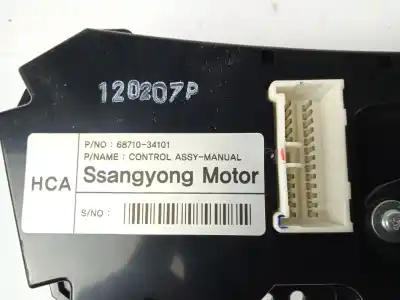 Автозапчасти б/у климат-контроль за ssangyong korando (ck) 2.0 e-xdi ссылки oem iam 6871034101  