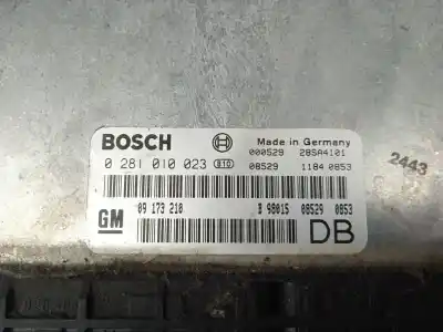 Second-hand car spare part ecu engine control for opel frontera b 2.2 16v dti oem iam references 0281010023  09173210