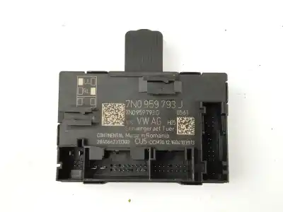 Pièce détachée automobile d'occasion Module Verrouillage Central Des Portes pour SEAT ALHAMBRA (710, 711) 2.0 TDI Références OEM IAM 7N0959793J  