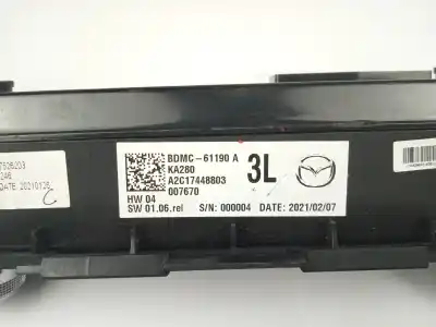 Автозапчастина б/у клімат-контроль для mazda cx-30 (dm) skyactiv-g m hybrid посилання на oem iam bdmc61190a  