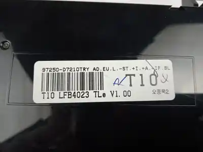 Автозапчастина б/у клімат-контроль для hyundai tucson (tl, tle) 1.7 crdi посилання на oem iam 97250d7210  