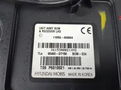 Автозапчастина б/у електронний модуль для hyundai tucson (tl, tle) 1.7 crdi посилання на oem iam 95400d7150  