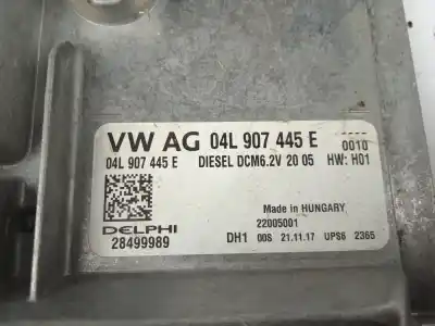 Автозапчасти б/у блок управления двигателем за skoda octavia iii (5e3, nl3, nr3) 1.6 tdi ссылки oem iam 04l907445e  