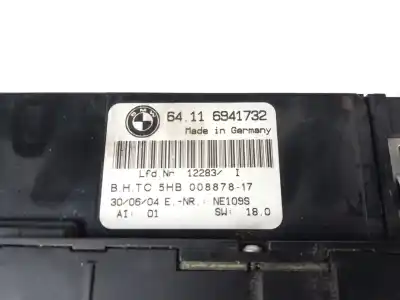 Second-hand car spare part climate control for bmw 3 (e46) 318 i oem iam references 64116941732  