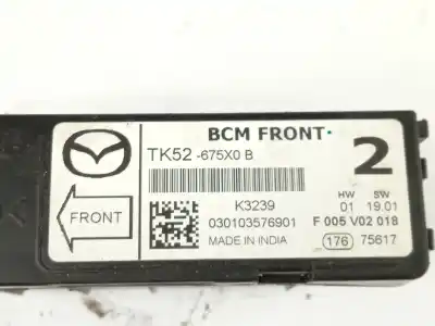 Автозапчасти б/у электронный модуль за mazda cx-5 (kf) 2.0 ссылки oem iam tk52675x0b  