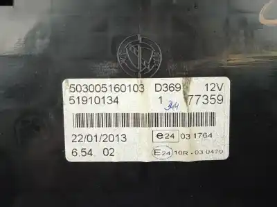 Second-hand car spare part dashboard for fiat doblo cargo (263_) 1.3 d multijet oem iam references 51910134  