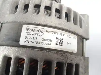 Автозапчастина б/у генератор для ford fiesta vii (hj, hf) 1.1 ti-vct посилання на oem iam kn1510300aaa  