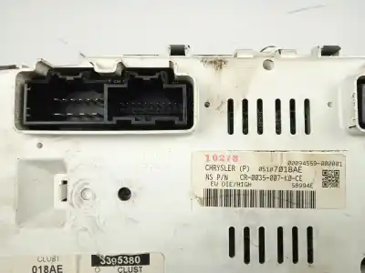 Second-hand car spare part dashboard for jeep compass (mk49) 2.0 crd 4x4 oem iam references 05107018ae  