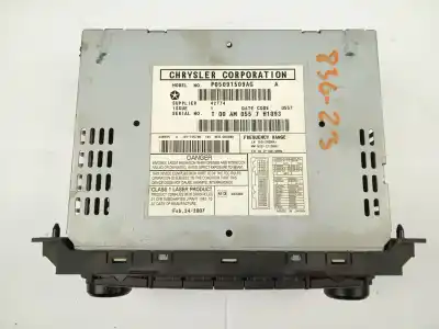 Second-hand car spare part audio system / radio cd for jeep compass (mk49) 2.0 crd 4x4 oem iam references p05091509ag  