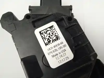 Second-hand car spare part accelerator pedal for ford transit custom v362 furgón (fy, fz) 2.0 ecoblue oem iam references kk319f836ab  