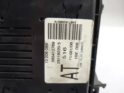 Second-hand car spare part multifunction display for opel astra h (a04) 1.7 cdti (l48) oem iam references 13208089  
