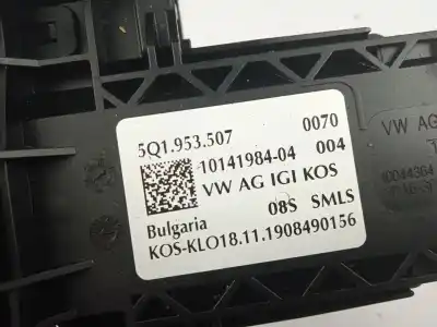 Second-hand car spare part multifunction switch for vw tiguan (ad1, ax1) 2.0 tdi 4motion oem iam references 5q1953507  