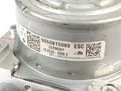 Автозапчастина б/у блок управління abs для opel corsa f 1.2 (68) посилання на oem iam 9860815080  
