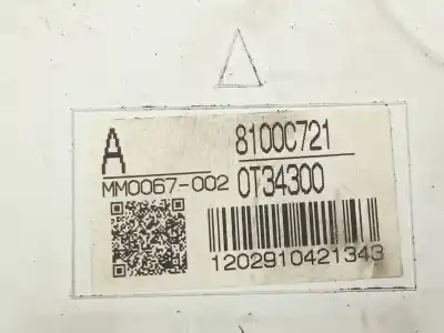 Автозапчастина б/у панель інструментів для mitsubishi asx (ga_w_) 1.6 mivec (ga1w) посилання на oem iam 8100c721  