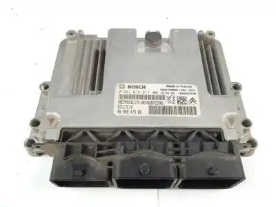 Peça sobressalente para automóvel em segunda mão centralina de motor uce por peugeot partner tepee 1.6 hdi 90 referências oem iam 0281019817