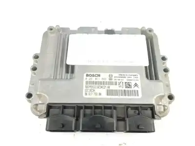 Second-hand car spare part ecu engine control for citroen c4 i (lc_) 1.6 hdi oem iam references 0281011863