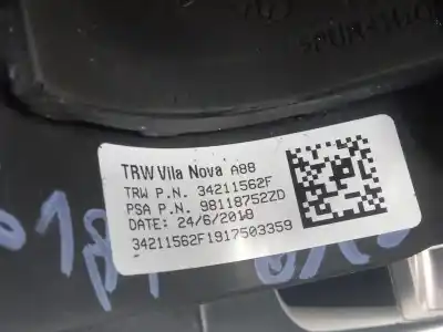 Автозапчастина б/у кермо для citroen c3 aircross ii (2r_, 2c_) 1.5 bluehdi 100 (2cyhyj) посилання на oem iam 98118752zd  